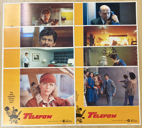 映画『テレフォン/TELEFON』のポスターを品川区でお買取りしました。